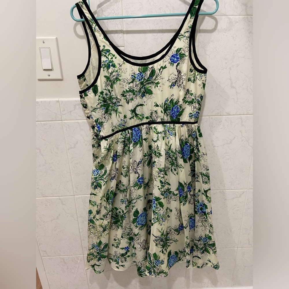 Size 8 silk dress.